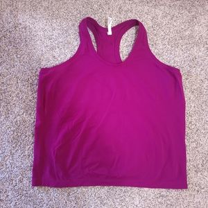 Athleta Momentum Seamless Tank 2X Exotic Fuschia